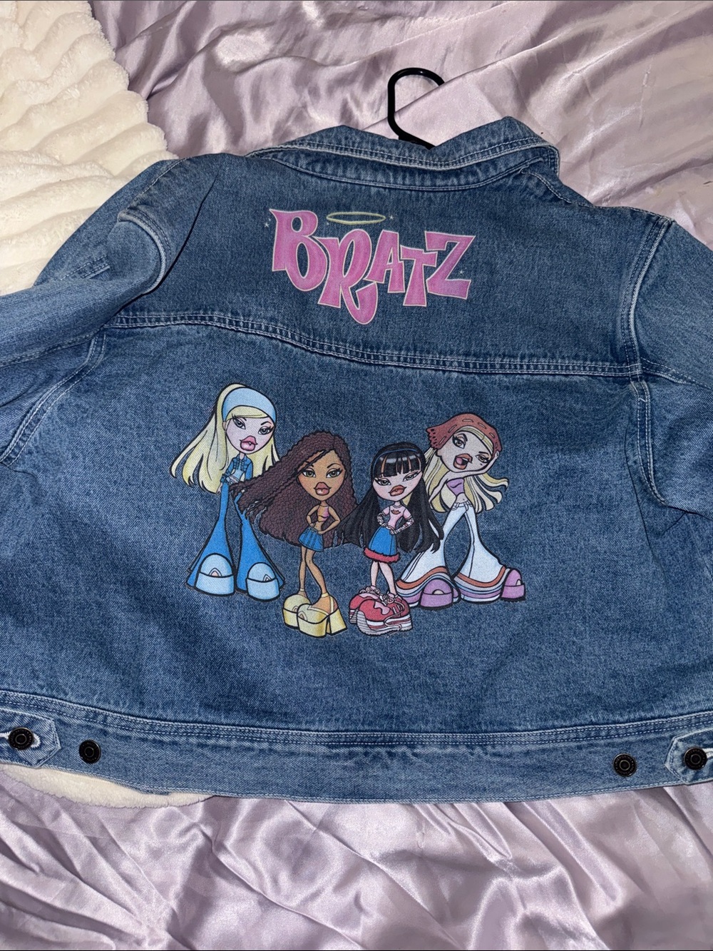 Women’s Denim Bratz Graphic Jacket  - Blue